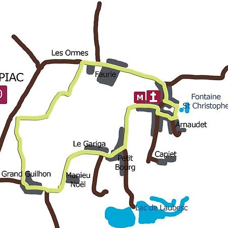 Domaine Capiet Courpiac Exterior foto
