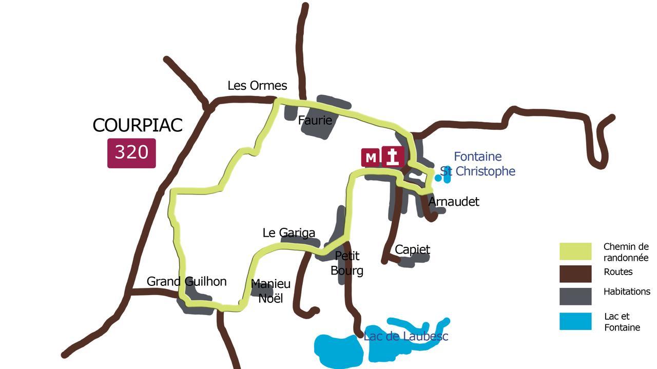 Domaine Capiet Courpiac Exterior foto
